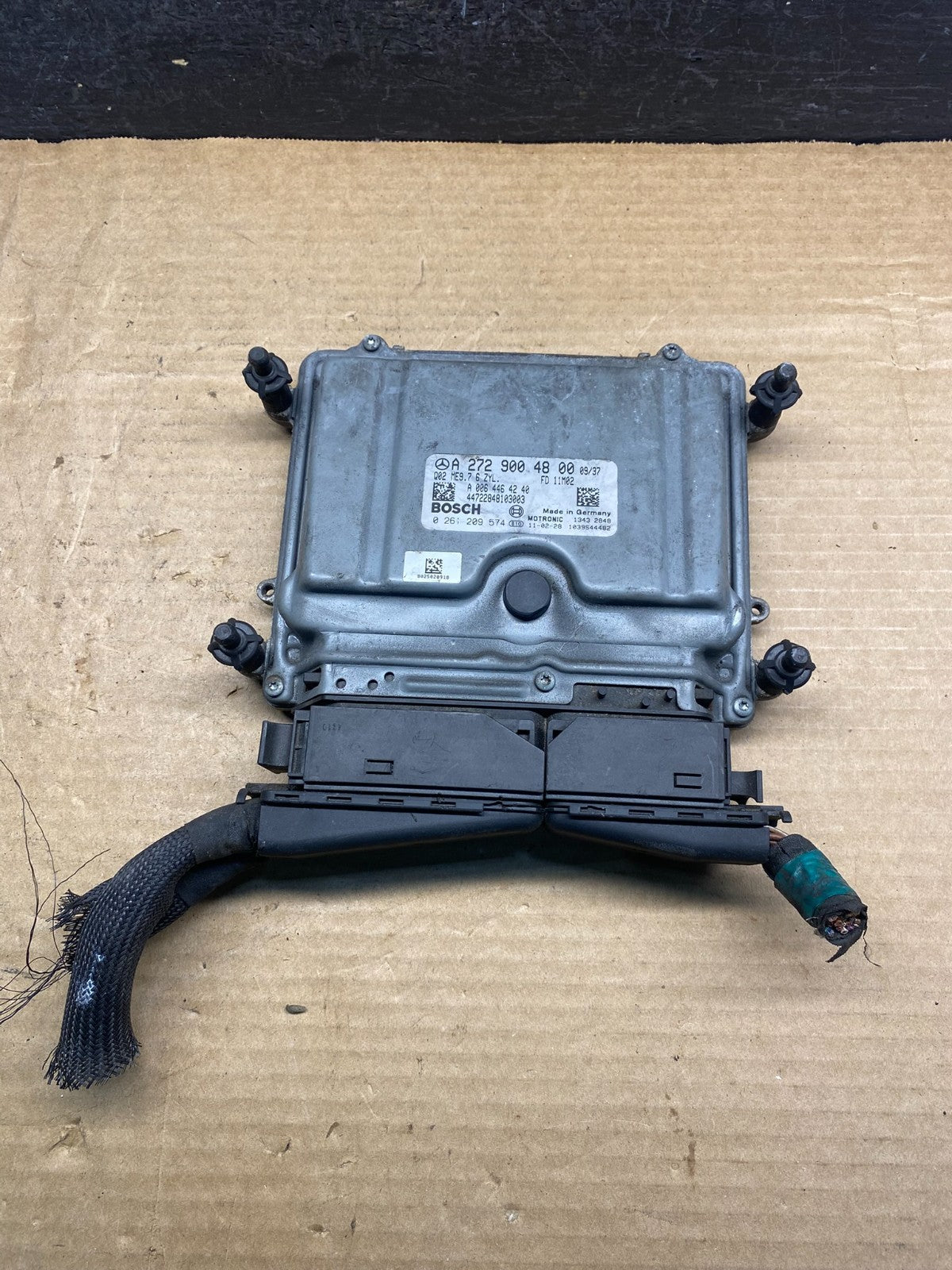 2006 to 2009 Mercedes 3.5L ECU E350 ML350 R350 Engine Computer Module AD9816 DG0