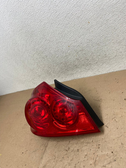 2007 to 2013 Infiniti G35 G37 Sedan Left Driver LH Side Tail Light AG5392 LK2