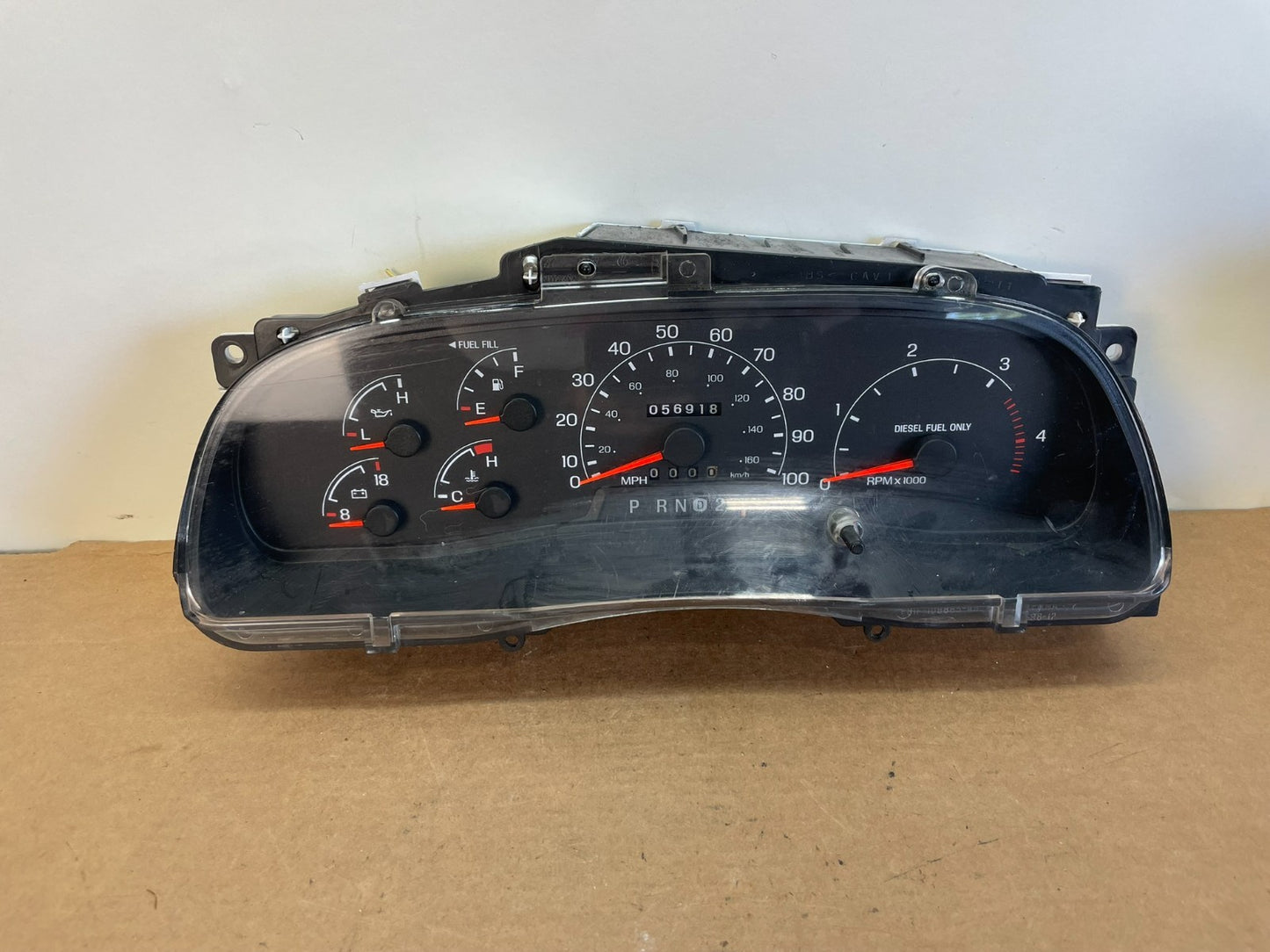 1999 - 2001 Ford F250 F350 Speedometer Cluster Gauge AG0725 DG0