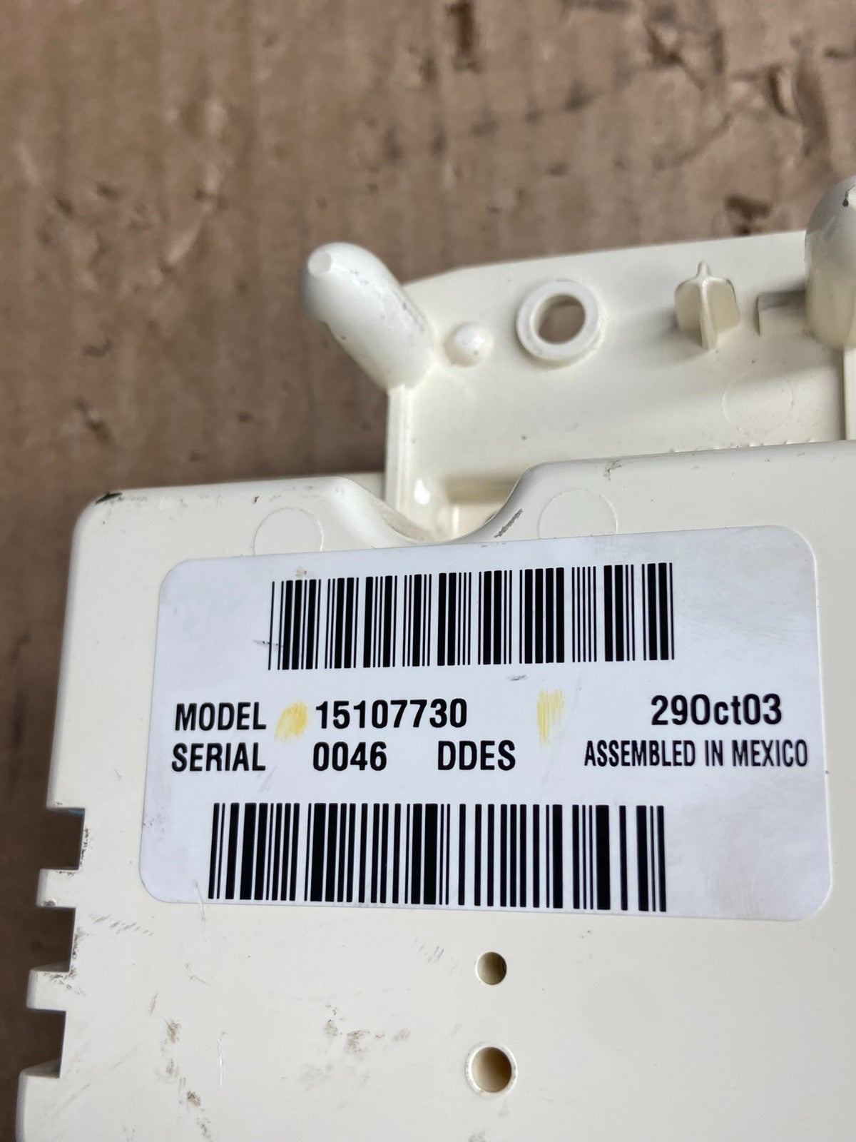 2003 to 2006 Chevrolet Silverado HVAC Heater Climate Control Module af1610 DG4