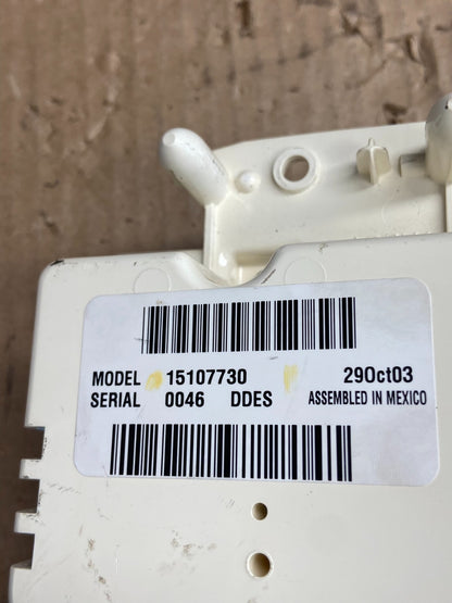 2003 to 2006 Chevrolet Silverado HVAC Heater Climate Control Module af1610 DG4