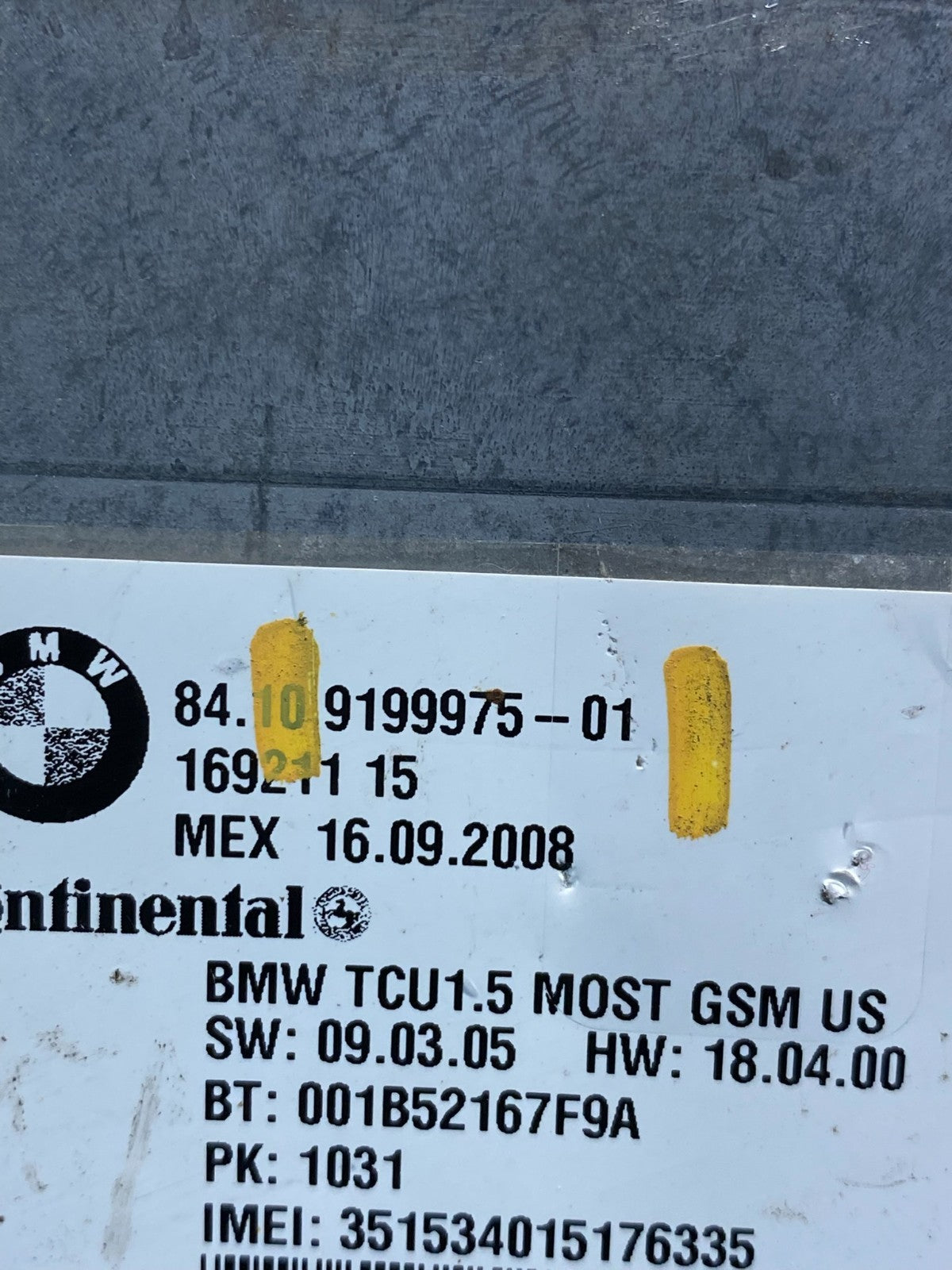 2006 to 2010 Bmw Bluetooth  Control Module Computer Telematics OEM AA7338 DG2