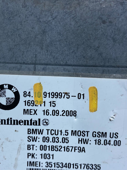 2006 to 2010 Bmw Bluetooth  Control Module Computer Telematics OEM AA7338 DG2