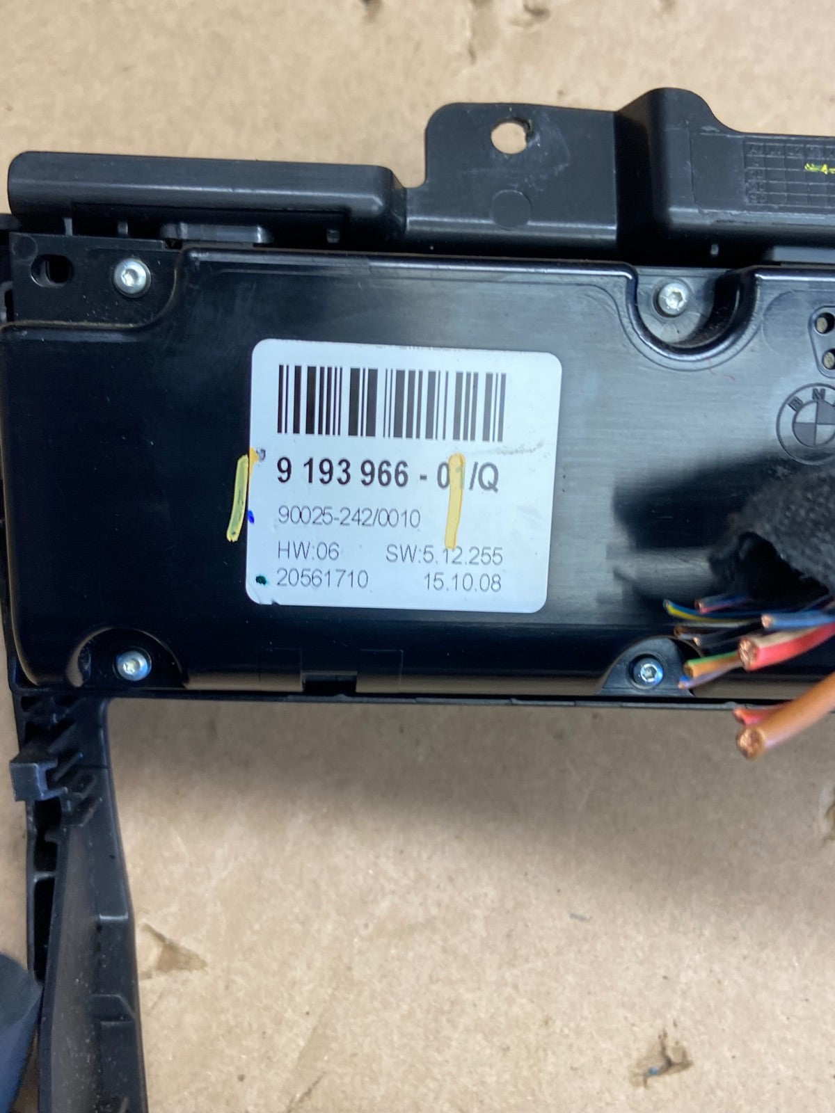 2007-2013 Bmw X5 AC Heater Climate Control Temperature Panel Trim ai3205 DG7