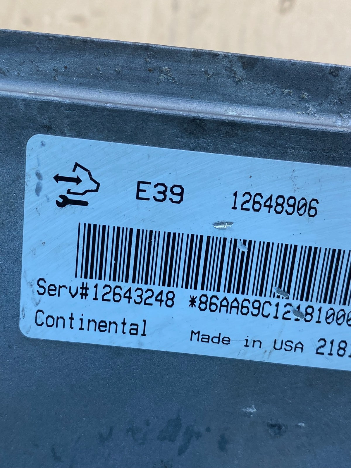2012 - 2016 Chevrolet Equinox Ecu Engine Control Module Ecm 12648906 AH7380 DG2