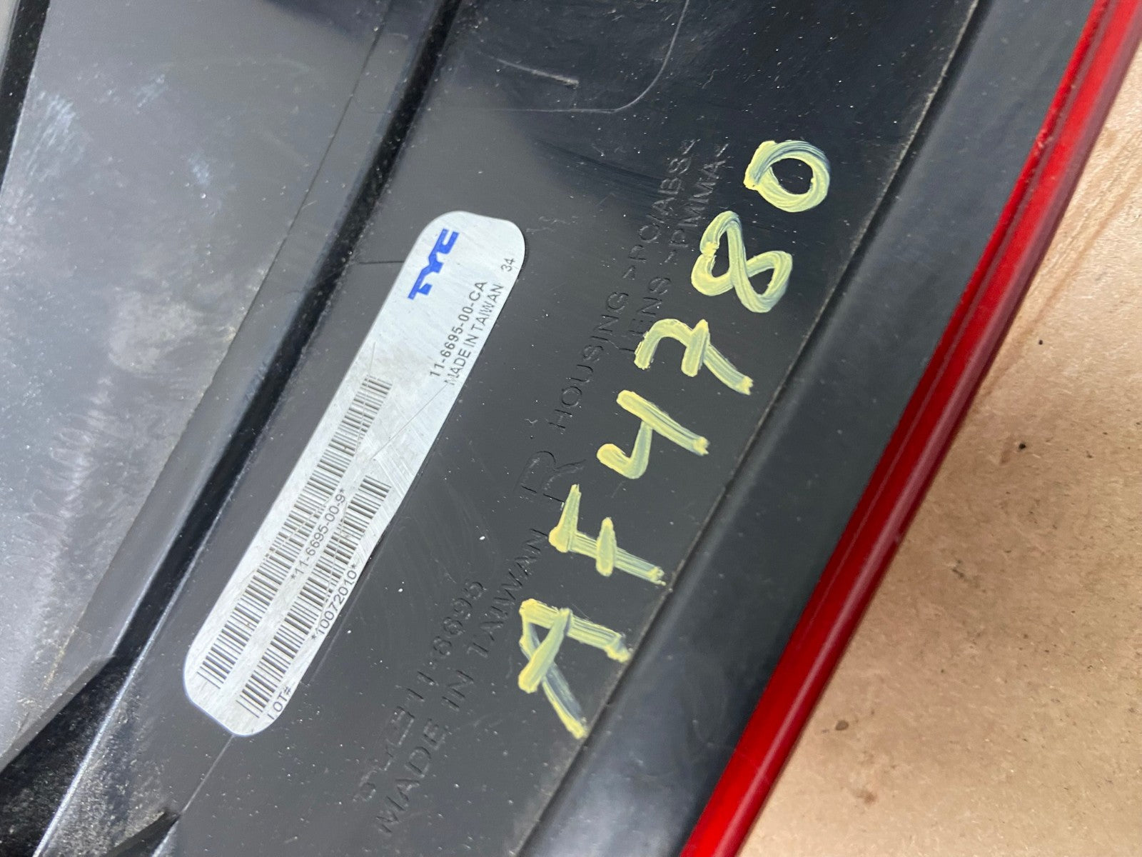 2013 to 2016 Ford C-Max Right Passenger RH Side Tail light DEPO AF4780 LK6