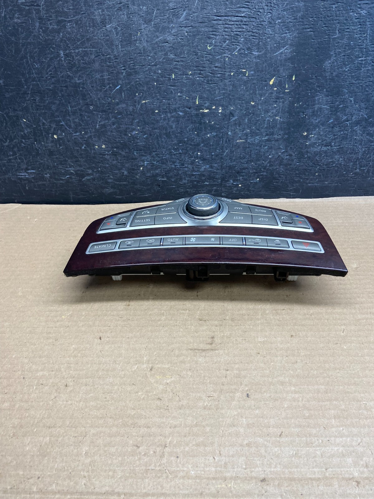2011 2012 2013 Infiniti M37 Front Temperature Climate Control Panel AH1448 DG3