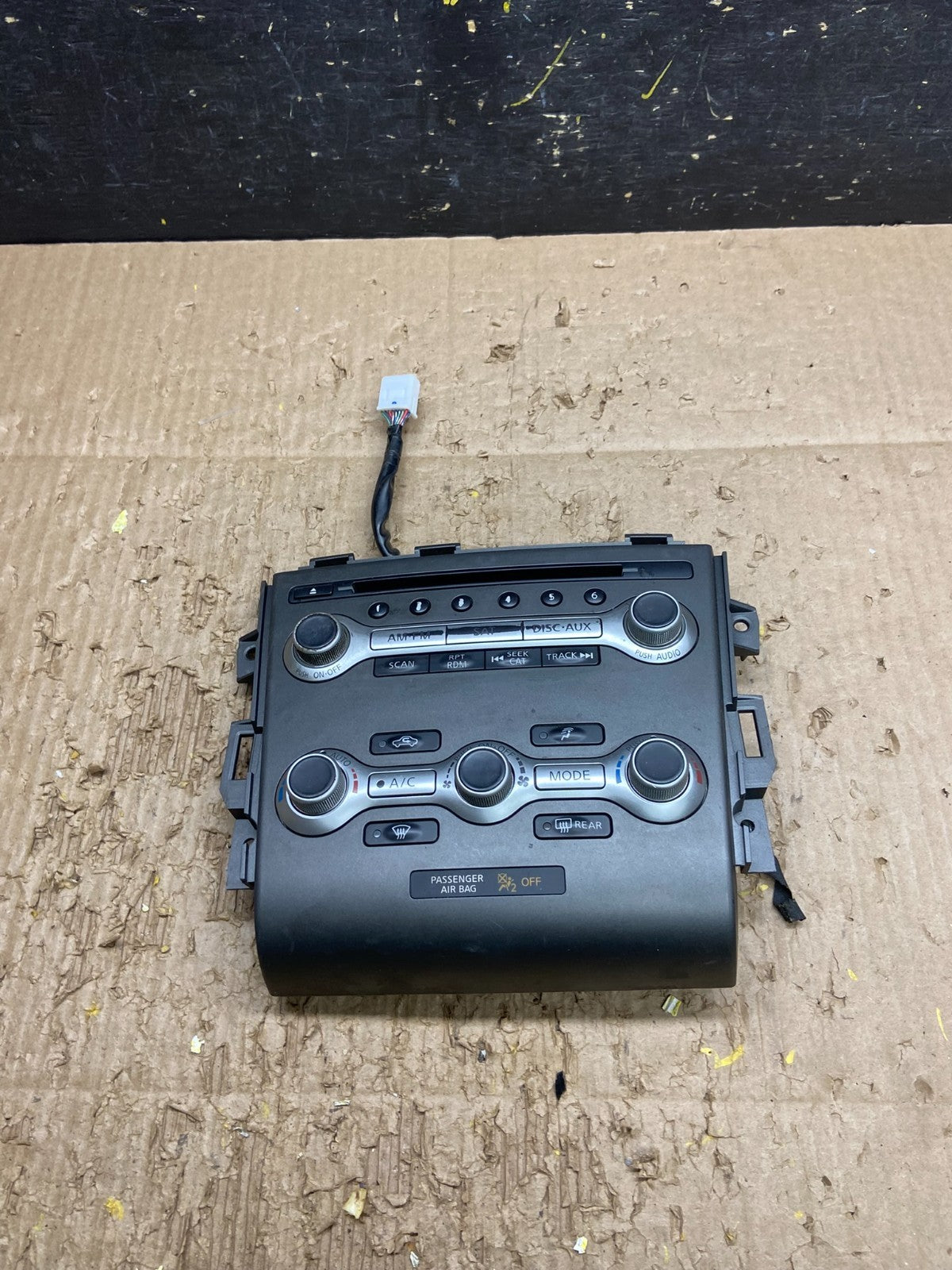 2010 - 2014 Nissan Murano Temperature Climate A/C AC Control Panel V7830 DG0