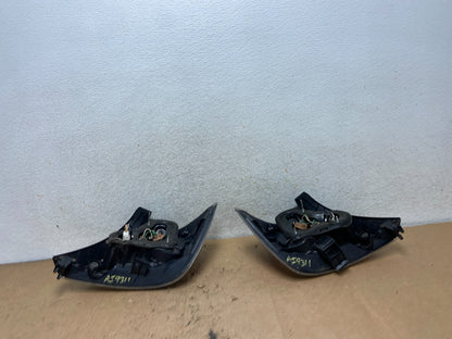 2007 to 2010 Scion TC Left + Right Set Black Tail Lights AI9311 LK7