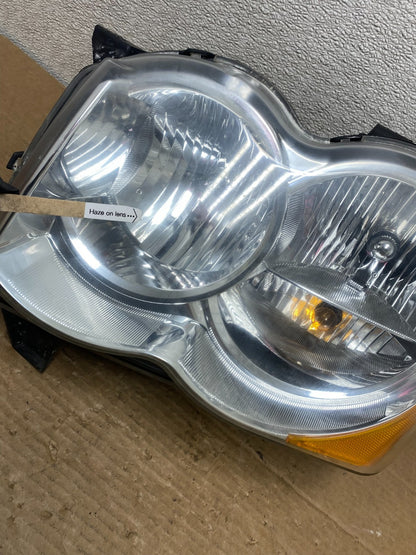 2008-2010 Jeep Grand Cherokee Left LH Driver Side Halogen Headlight Z2671 DW4