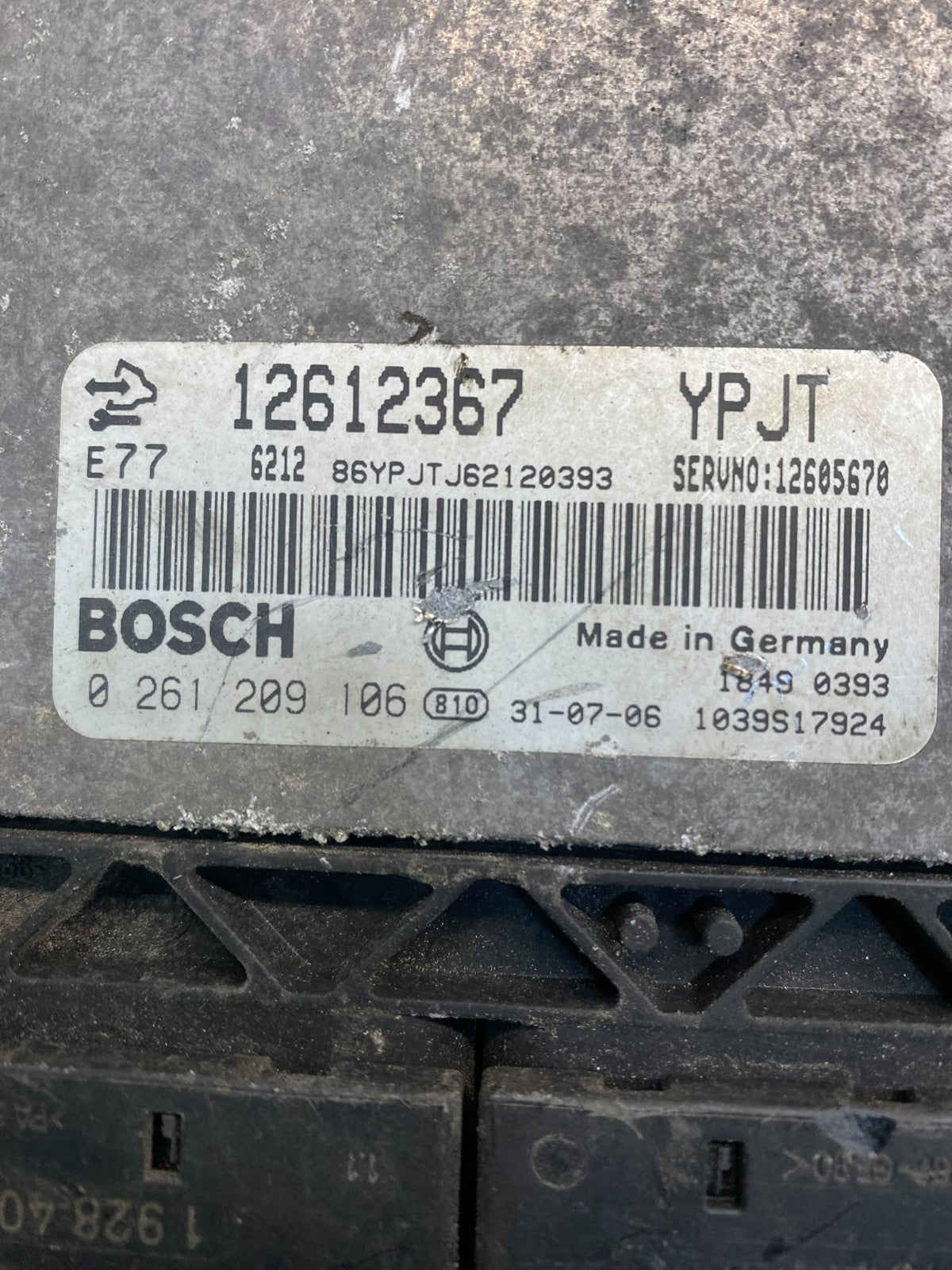 2007  Cadillac Srx Engine Computer Ecu Pcm Ecm Pcu Oem AA1709 DG2