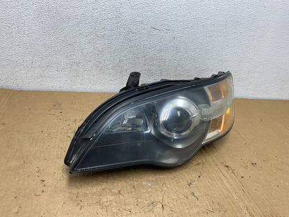 2006 to 2007 Subaru Legacy Left Driver LH Side Black Headlight AD3756 DW2