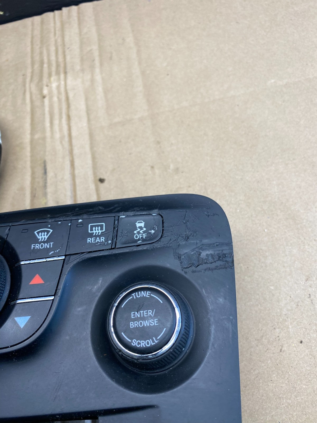 2011 to 2014 Dodge Charger Audio Climate Control Panel AB8705 DG1
