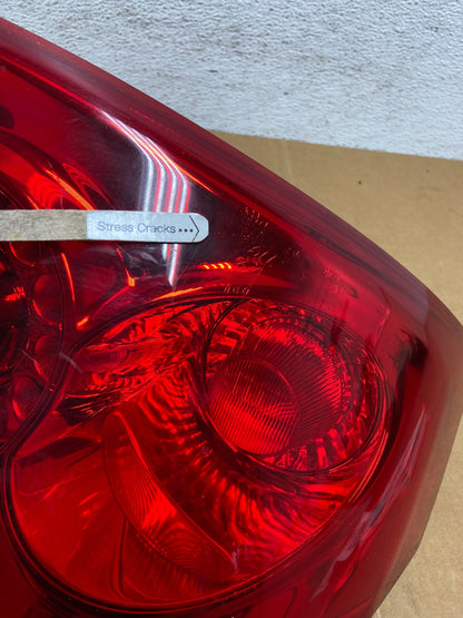 2003 - 2005 Infiniti G35 Coupe Right Passenger Rh Outer Tail Light AD9212 LK4