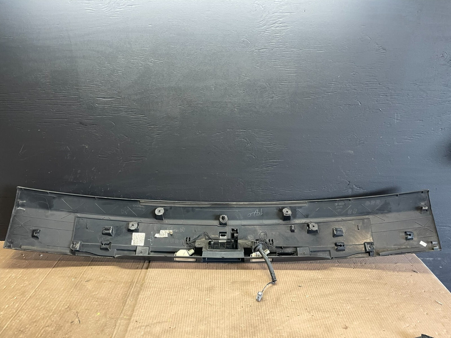 2011-2018 Dodge Grand Caravan Black Rear Tail Gate Trim Molding Panel OEM D51947