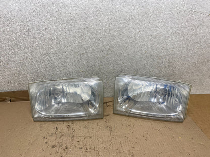 1999-2004 Ford F-250 F250 Super Duty Left+Right Side Headlights U2338 DG0