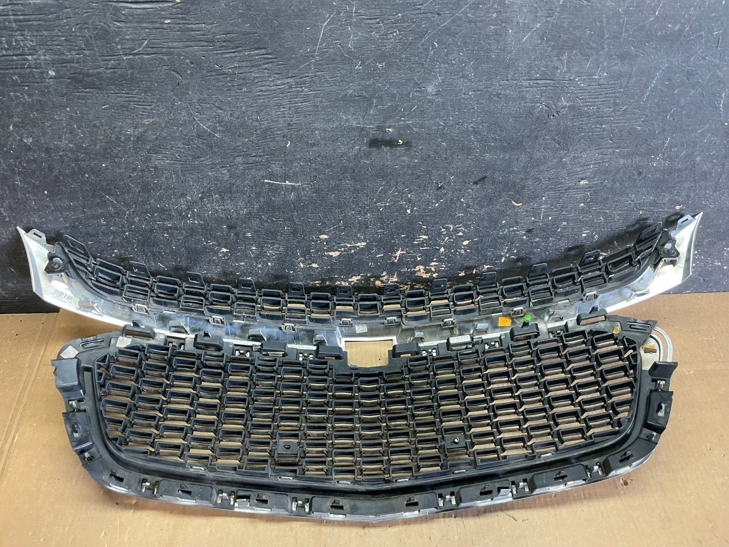 2014-2016 Chevrolet Malibu Front Lower Upper Bumper Grille Grill AA2267 DG4