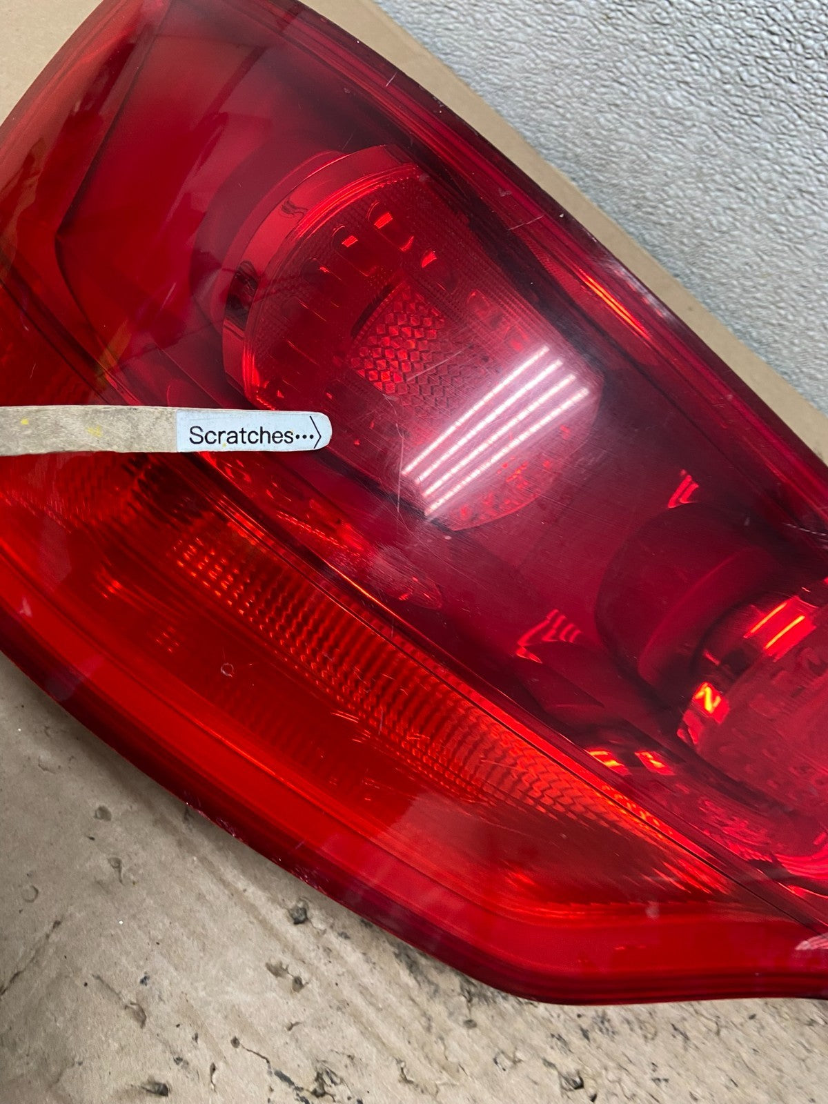 2007 2008 2009 Audi Q7 Left Driver Lh Side Tail Light Oem AA9683 LK3