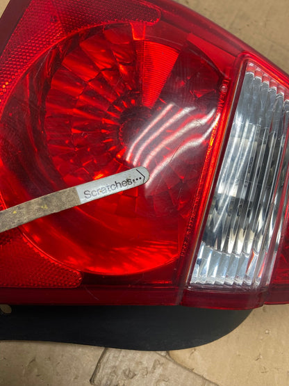 2004 to 2008 Chevrolet Malibu Left Driver Lh Side Tail Light AD2851 LK3