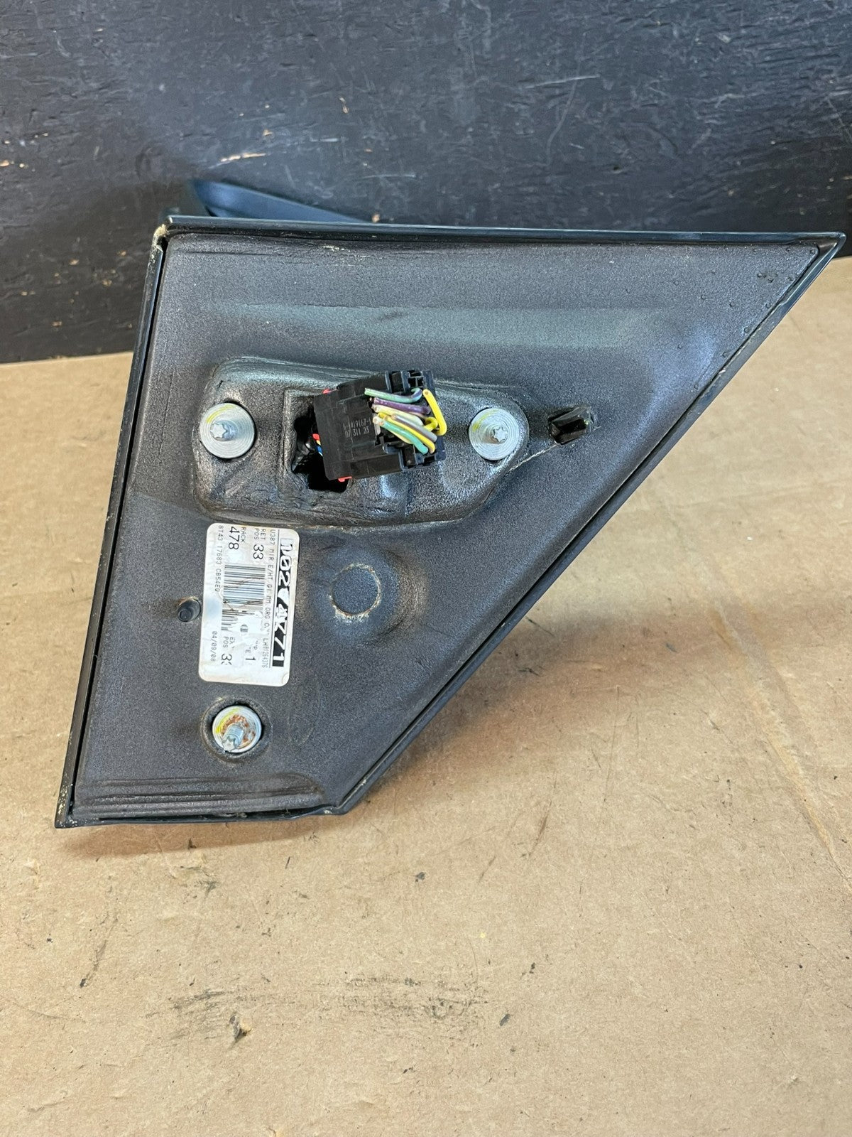 2007 2009 2009 2010 Ford Edge Driver Left LH Door Mirror Heated AE1004 DW4