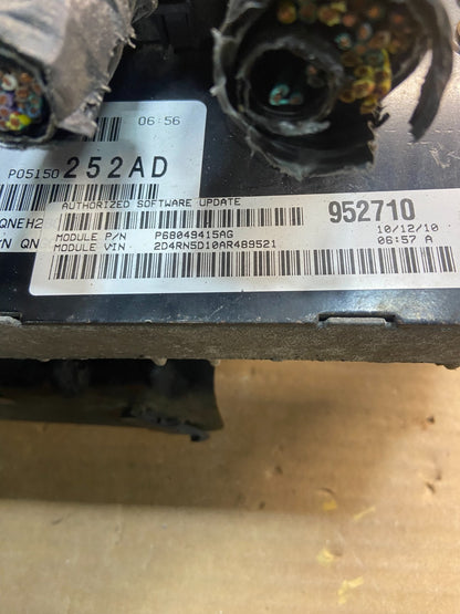 2010 Dodge Caravan Town & Country Engine Computer ECU OEM Z9162 DG4