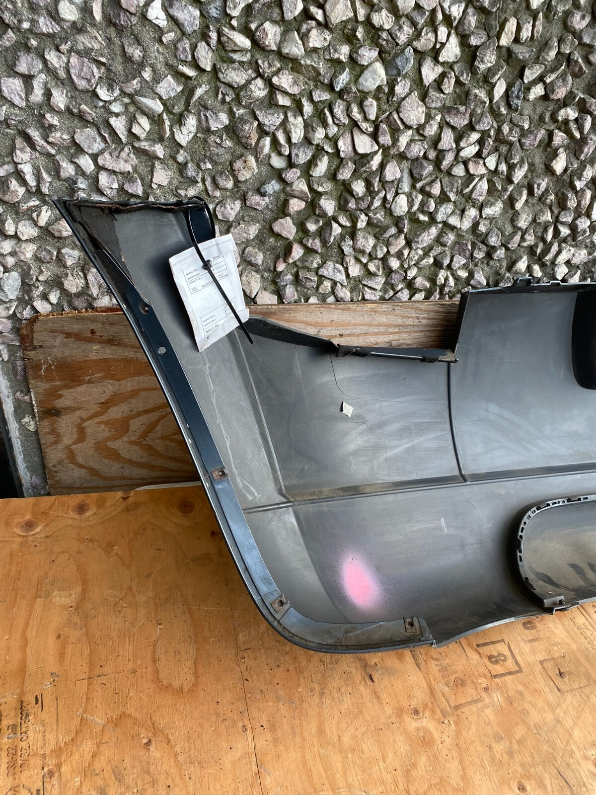 1999 to 2006 Audi TT S-line Quattro Rear Bumper Plastic Cover E542214
