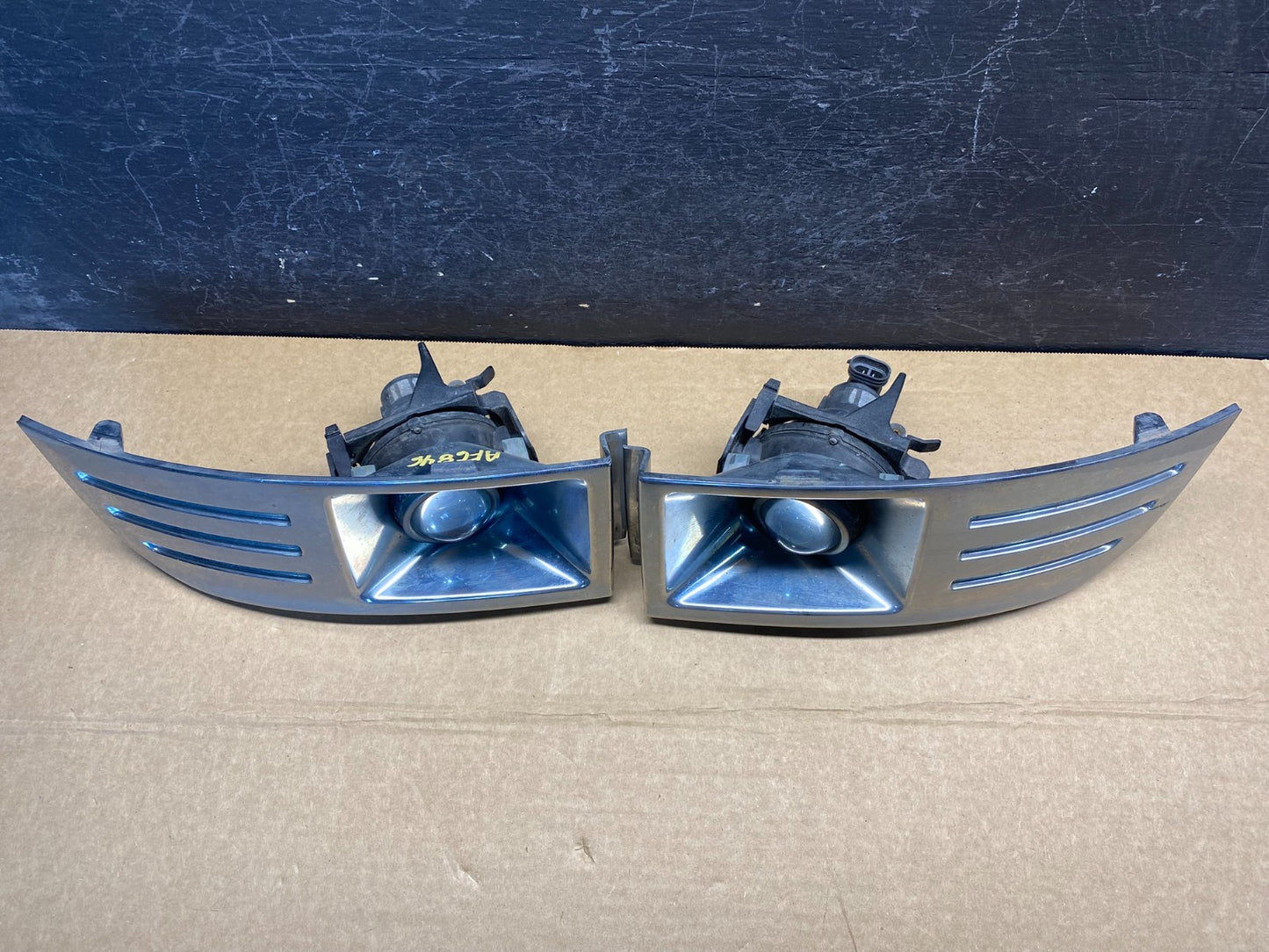 2009-2019 Ford Flex Front Bumper Left+Right Set Fog Light Bezel Trim AF6848 DG3