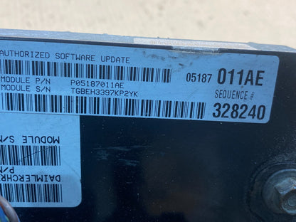 2008 2010 Dodge Magnum Charger 300 Engine Control ECU P05187011AE AH3377 DG2