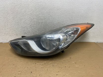 2011 2012 2013 Hyundai Elantra Left Driver Lh Halogen Headlight DEPO AG8201 DW0