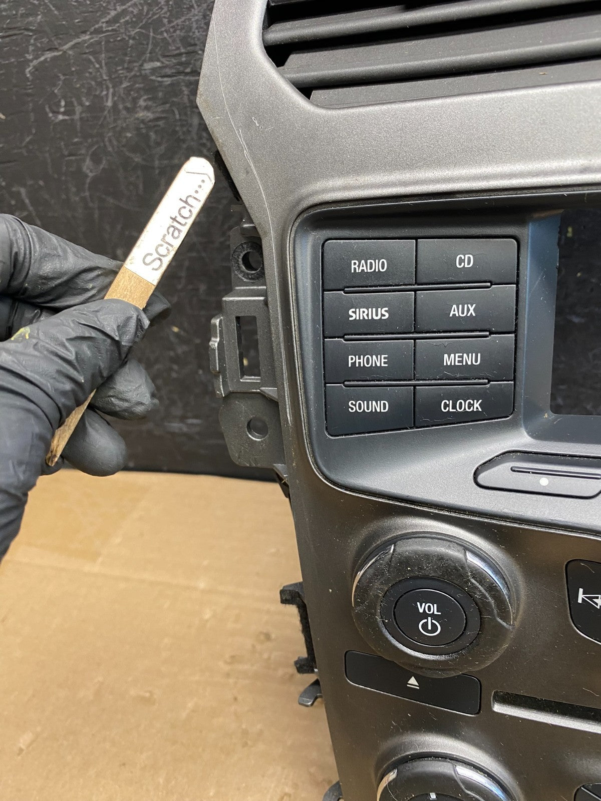 2014 2015 Ford Explorer Radio Climate Control Trim Bezel Panel AG8426 DG5