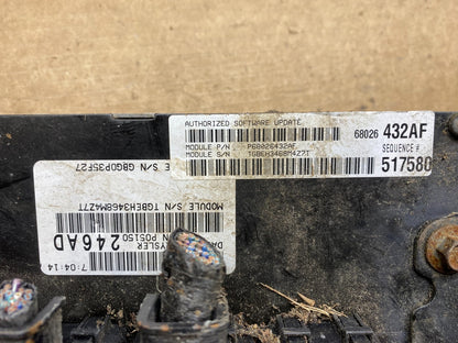 2009 Dodge Challenger 3.5L Engine Control ECM P68026432AF G1177 PS4