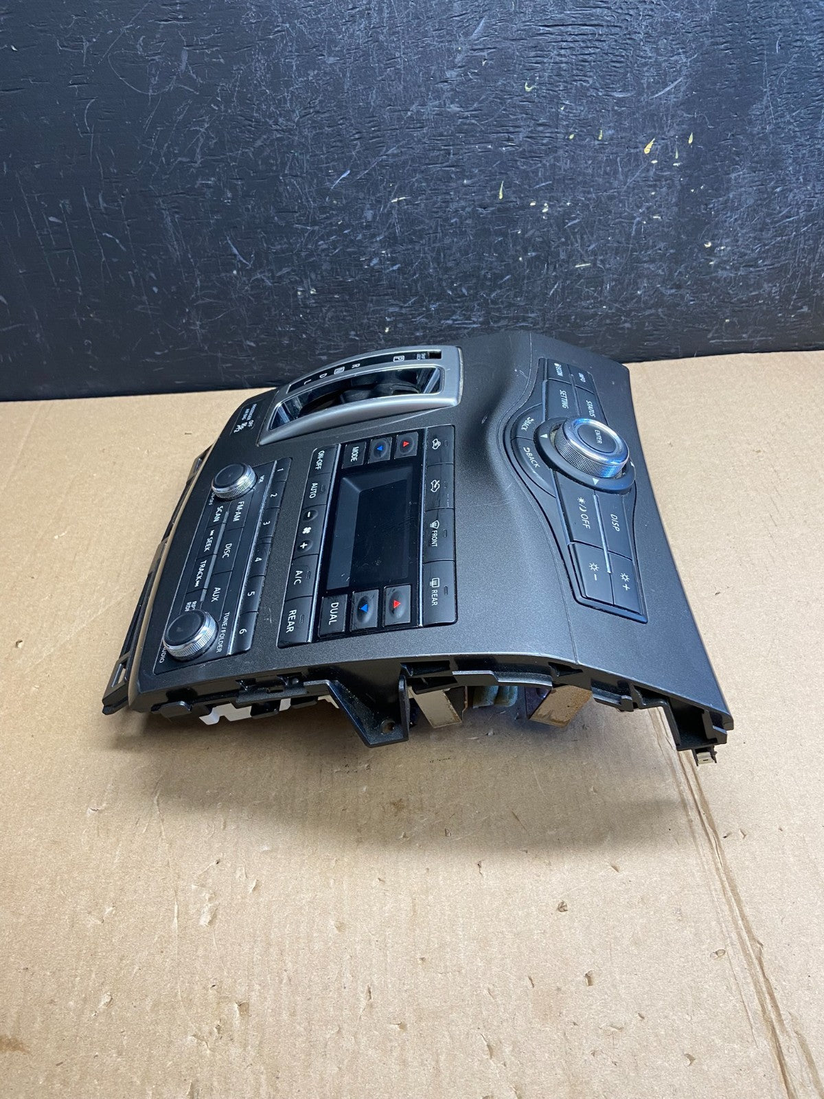 2011 to 2017 Nissan Quest Shifter Climate Control Panel Bezel AE4433 DG2