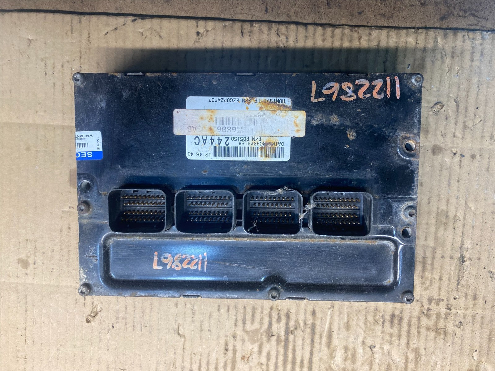 2009 2010 Dodge Journey 3.5L ECU ECM Engine Computer Module AD0496 DG0