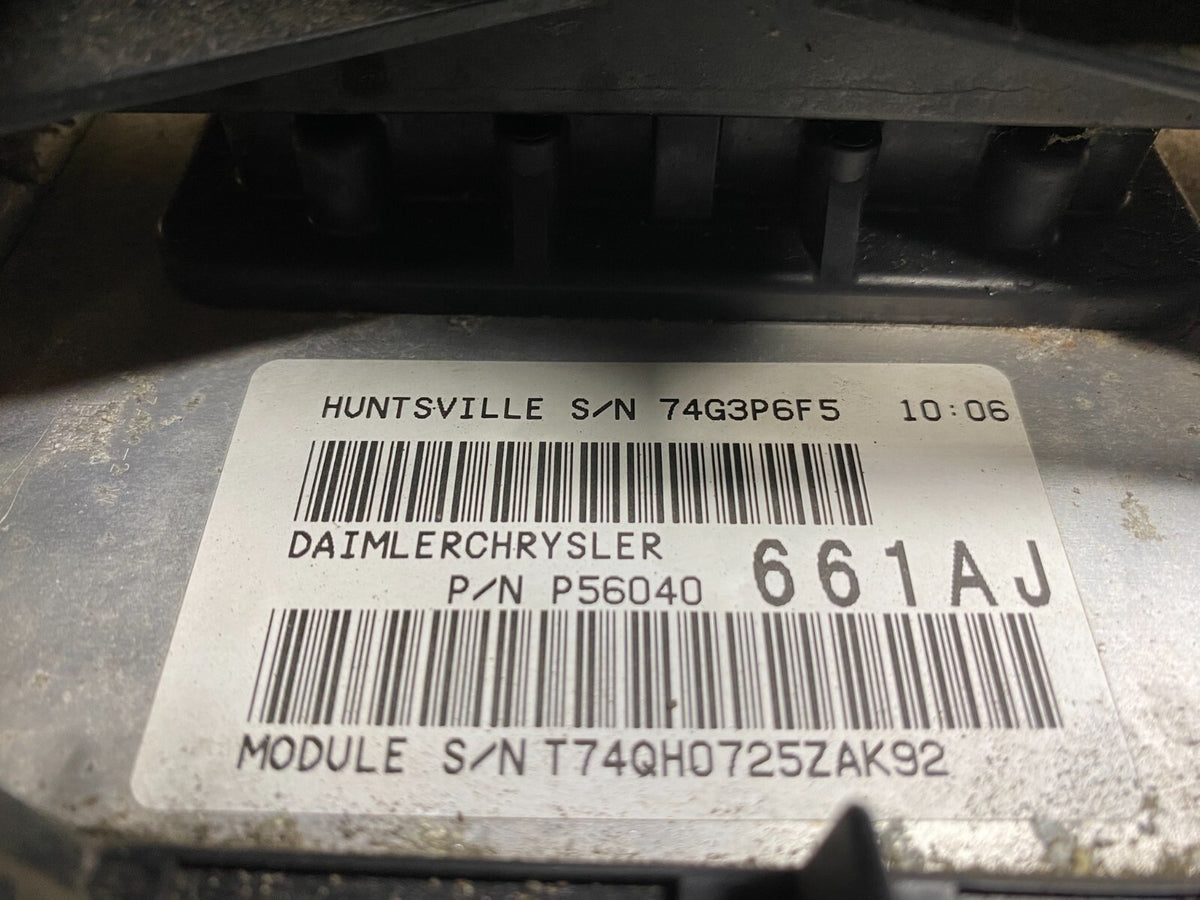 2004 2005 Dodge Durango Fuse Box Relay Unit Module Body Control N6971 PS3