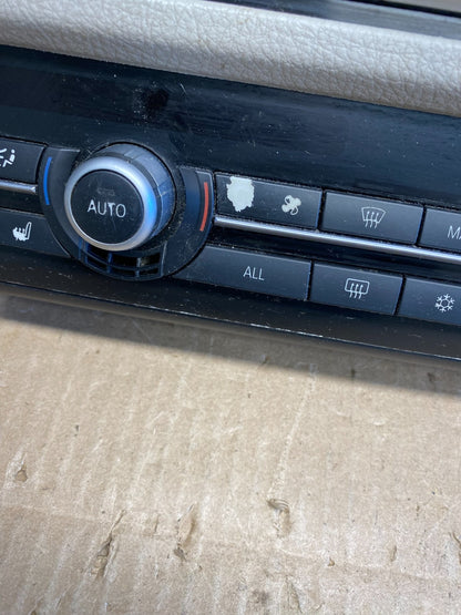 2011 - 2016 Bmw 528i Ac Heater Radio Panel Climate Control 9241241-01 AC6546 DG1
