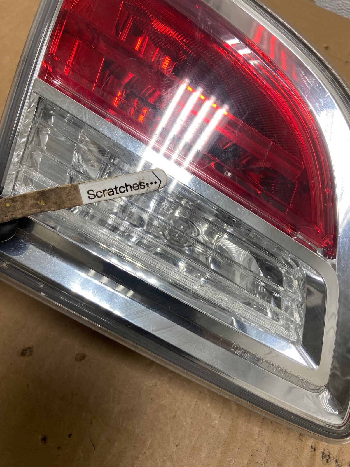 2007 2008 2009 Mazda Cx-9 Left Driver Lh Side Inner Tail Light AD0996 LK3