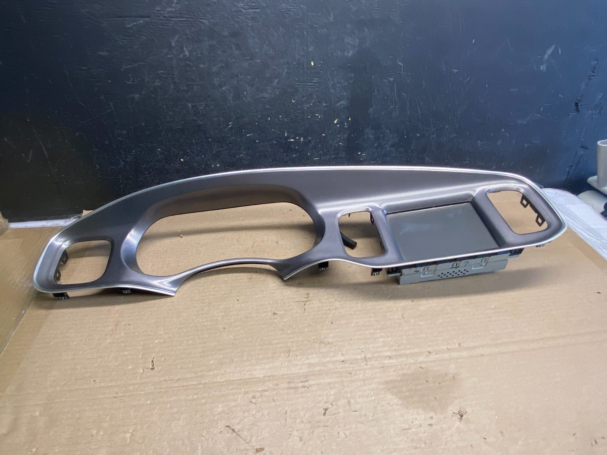 2011-2014 Dodge Charger Cluster Speedometer Radio Bezel Trim AH3481 DG1