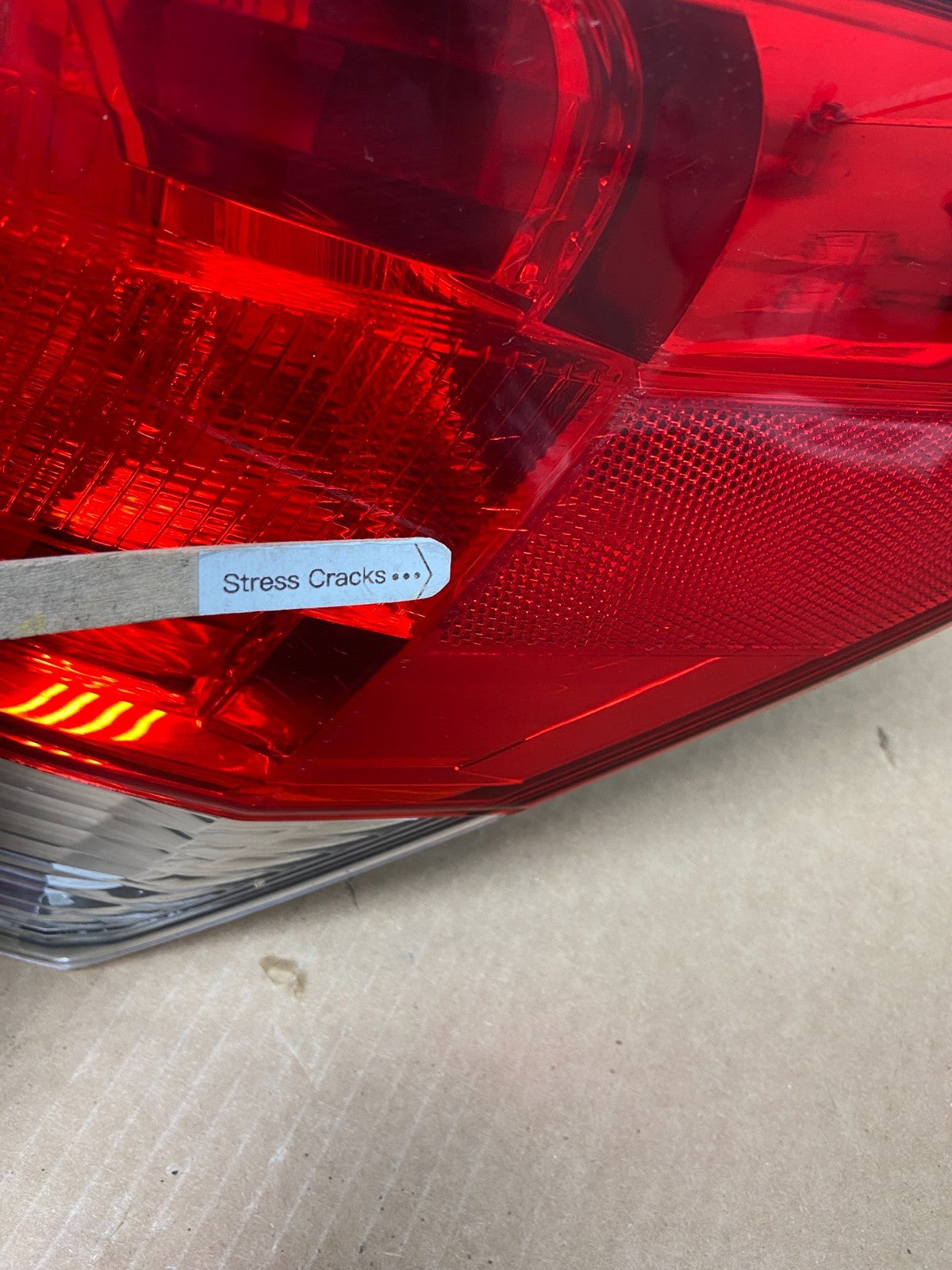 2010 to 2014 Subaru Legacy Right Passenger Rh Side Tail Light AF9491 DW3