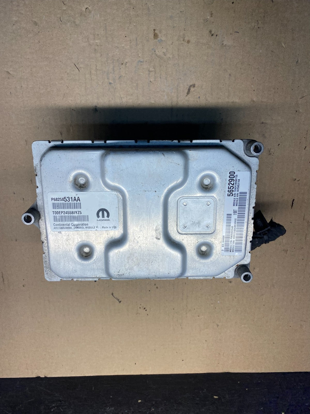 2016 2017 Jeep Cherokee 200 Engine Computer ECU ECM PCM ah4646 DG1