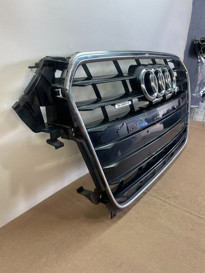 2013 to 2016 Audi A4 Front Grille Gloss Black & Chrome 8K0853651G AF55302