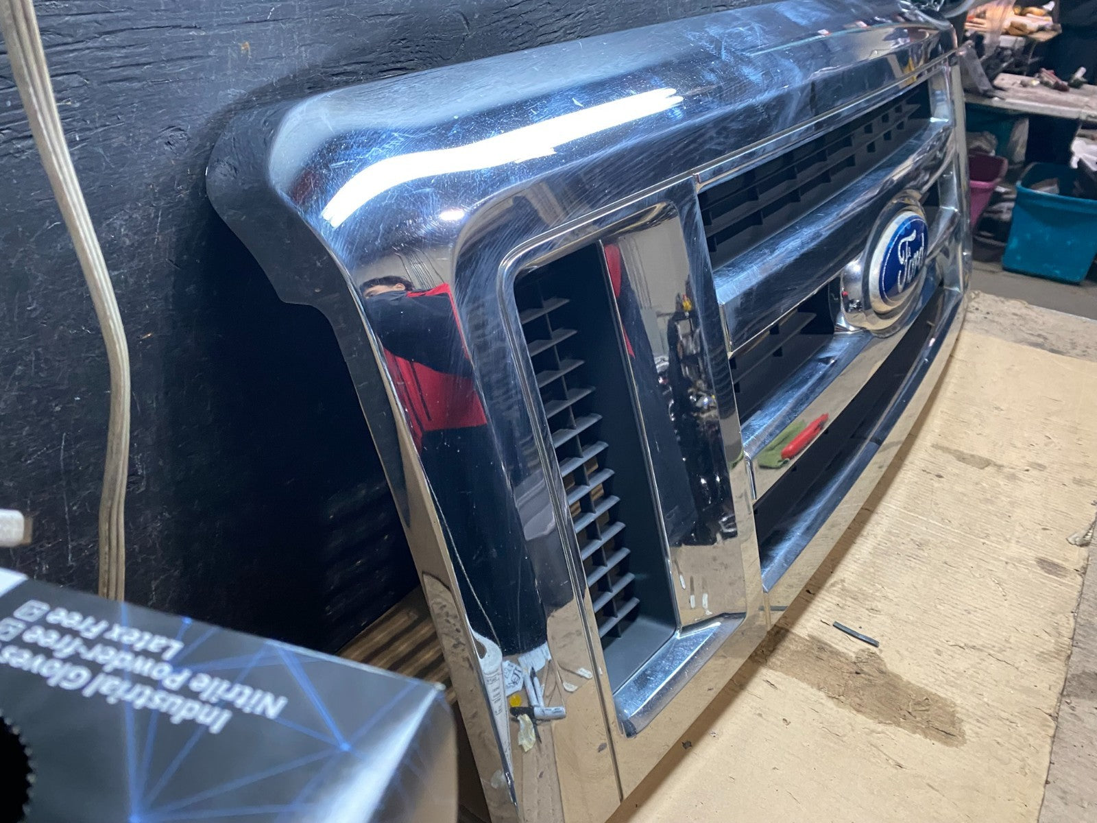 2008 to 2014 Ford Econoline E150 E250 Front Upper Chrome Grill Grille x3231 DG2