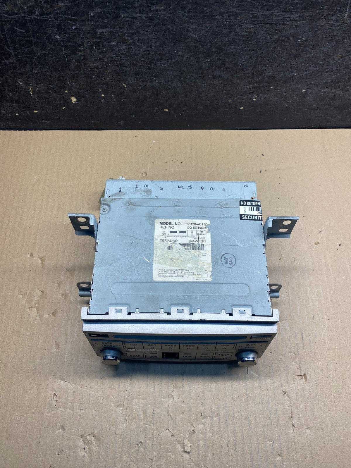 2005 2006 2007 Toyota Avalon AM FM CD Mp3 Radio Receiver AI4772 DG3