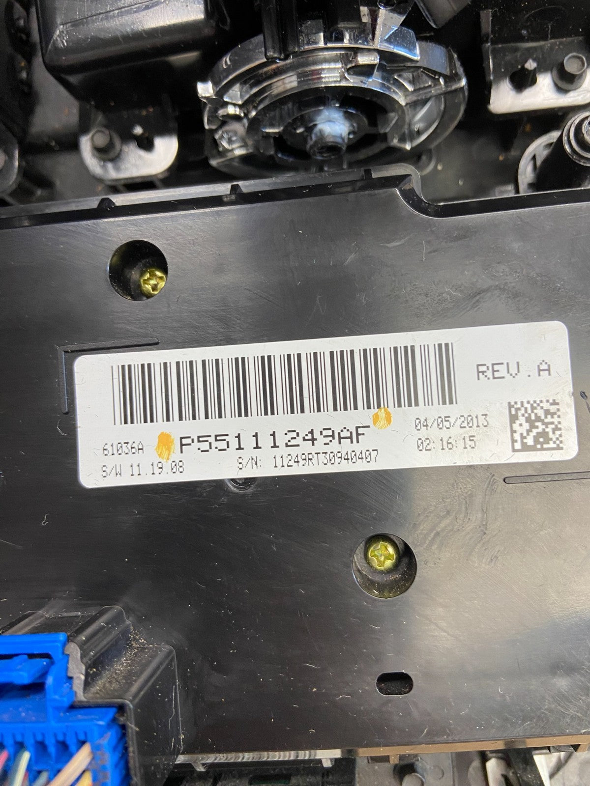 2011-2016 Dodge Grand Caravan Temperature Climate Control AC Heater AH3468 DG5