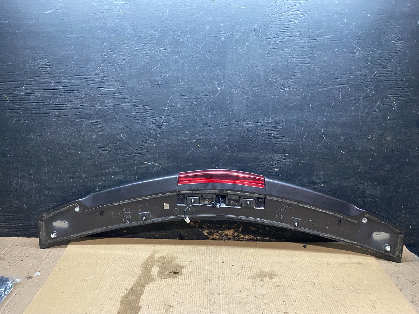 2013-2019 Nissan Sentra Upper Rear Black Spoiler Wing Oem S6030 3RM0A X3330 DG10