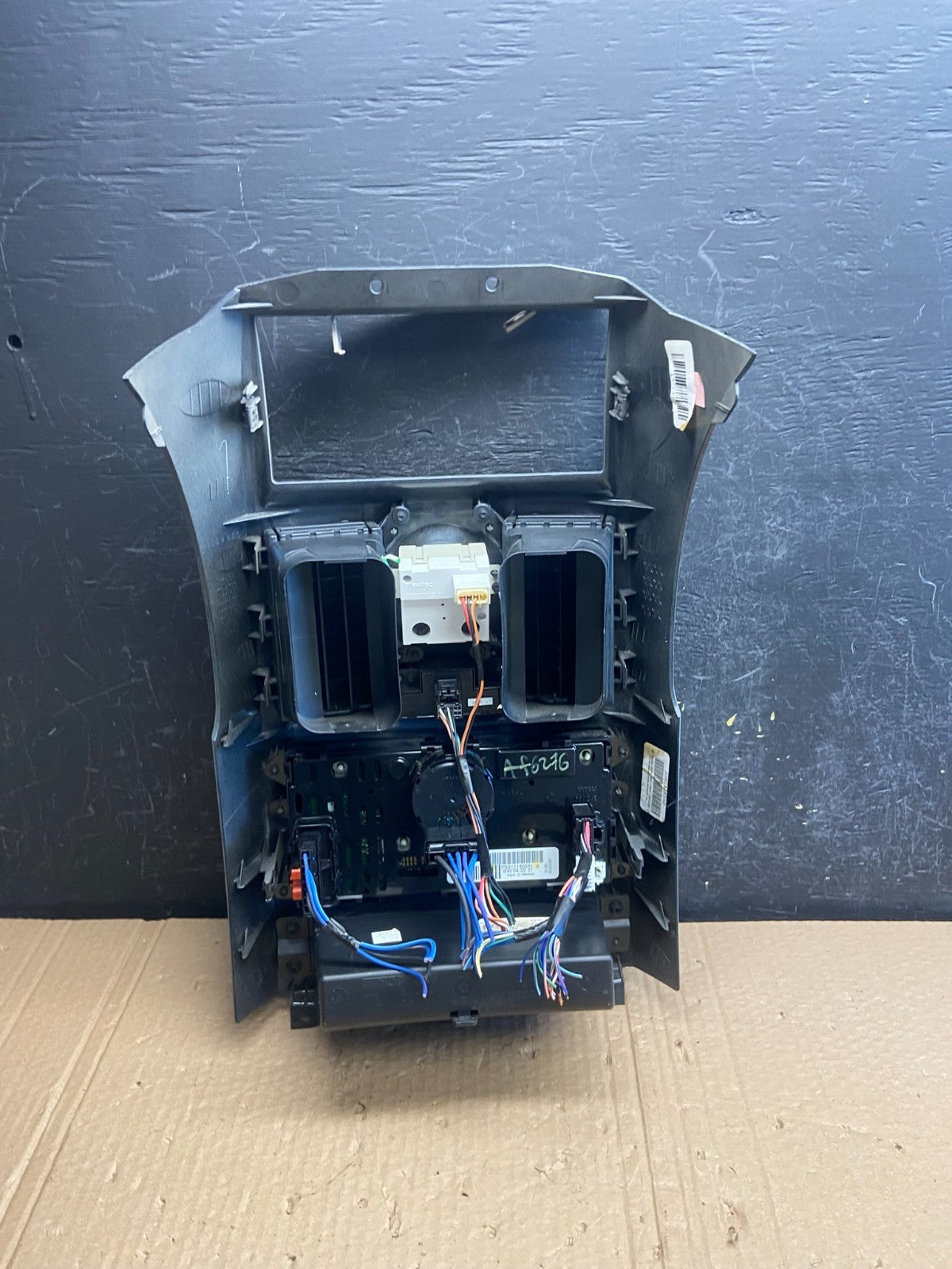 2008-2010 Dodge Grand Caravan Radio Bezel Climate Control Heat AC af6276 DG6