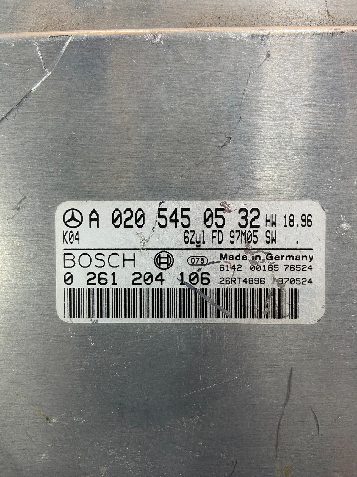 1998 - 2000 Mercedes R129 SL500 S500 ECU ECM Engine Control Module OEM AC0617 DG2