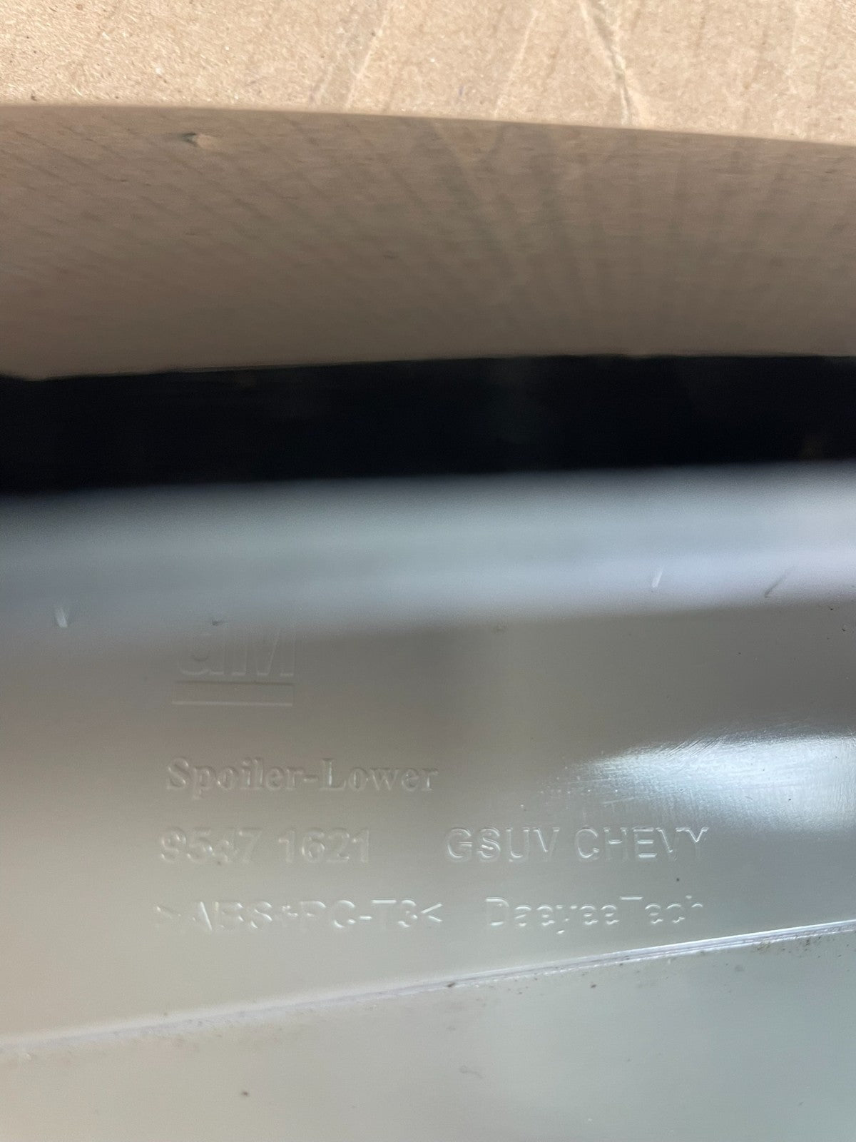2015-2020 Chevrolet Trax Liftgate Upper Rear Spoiler Wing OEM AC1915 DG6