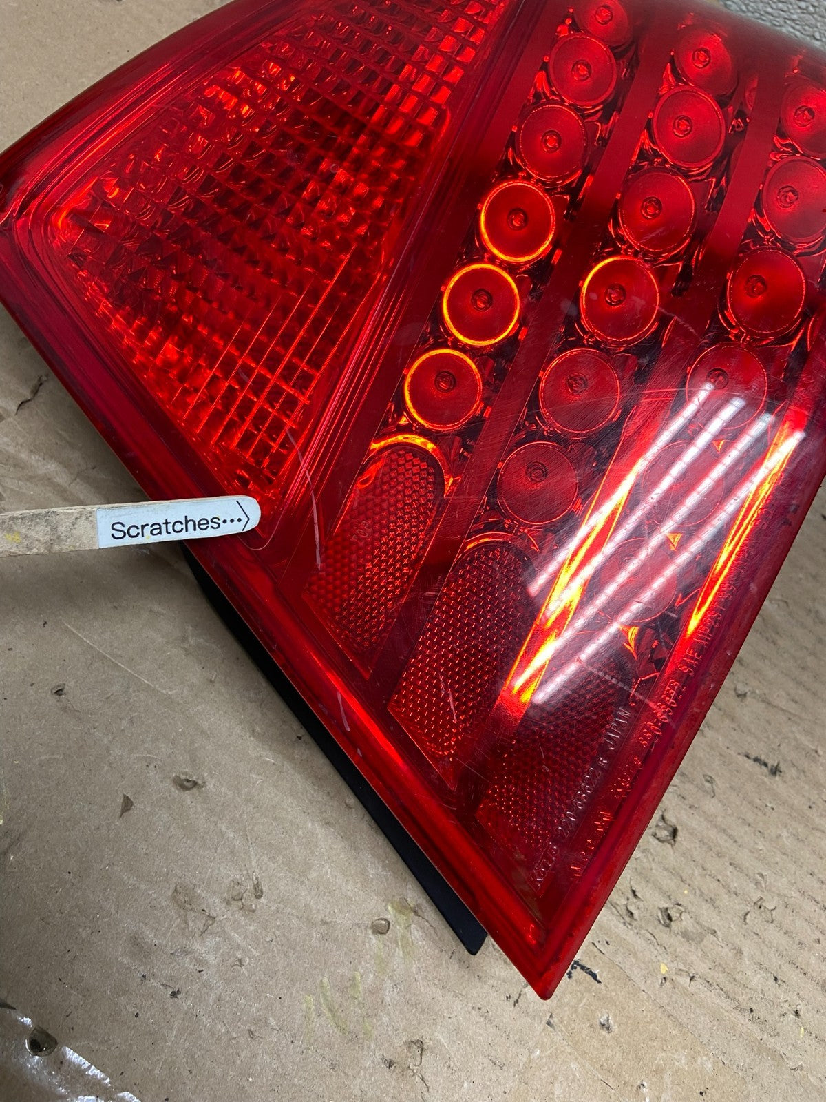 2003 to 2004 Infiniti G35 Right Passenger Rh Side Tail Light OEM AA9448 LK3