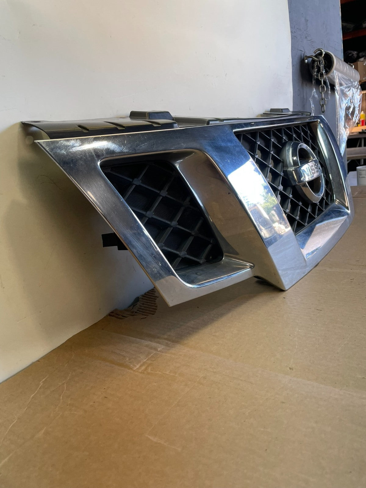 2009 to 2019 Nissan Frontier Front Upper Chrome Grill Grille AG3148 DG2