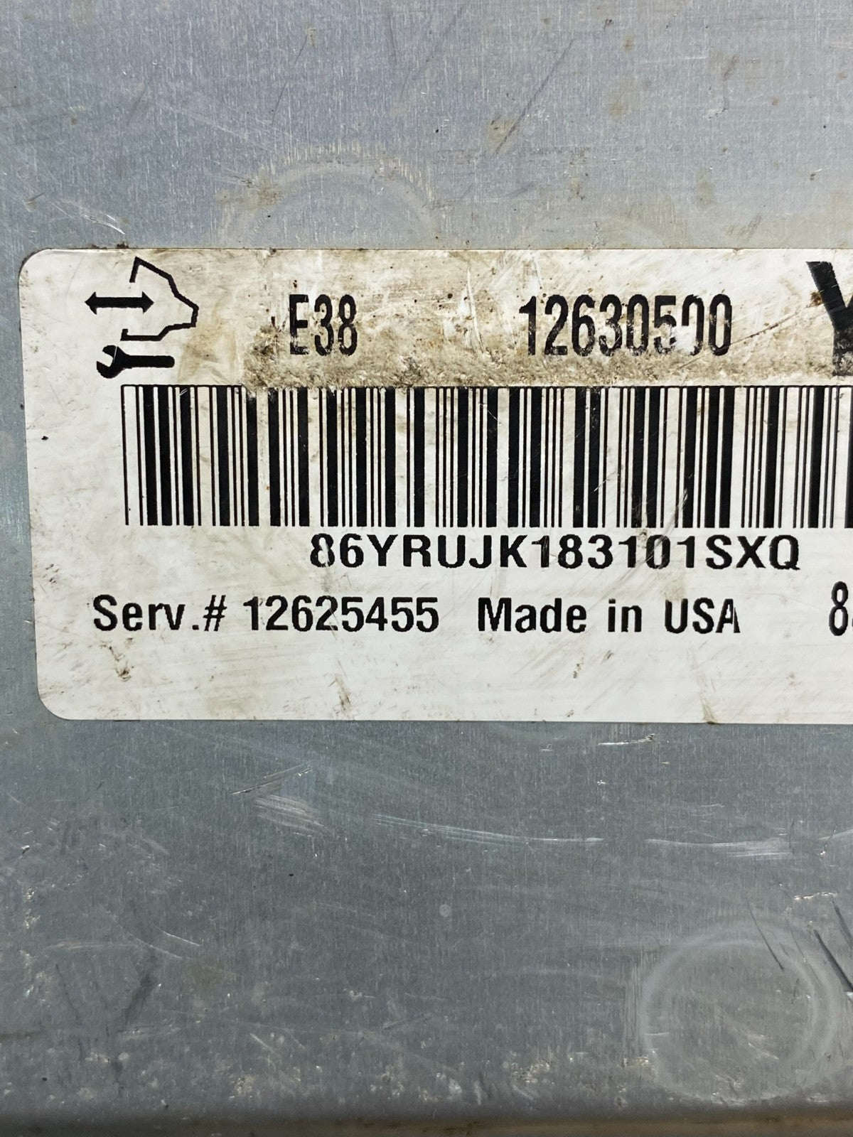 2009 Chevrolet Silverado Engine Control Module ECM ECU AH1619 DG2